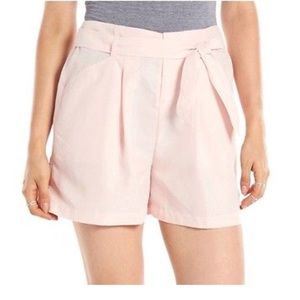 Elle High Waisted Pleated Shorts